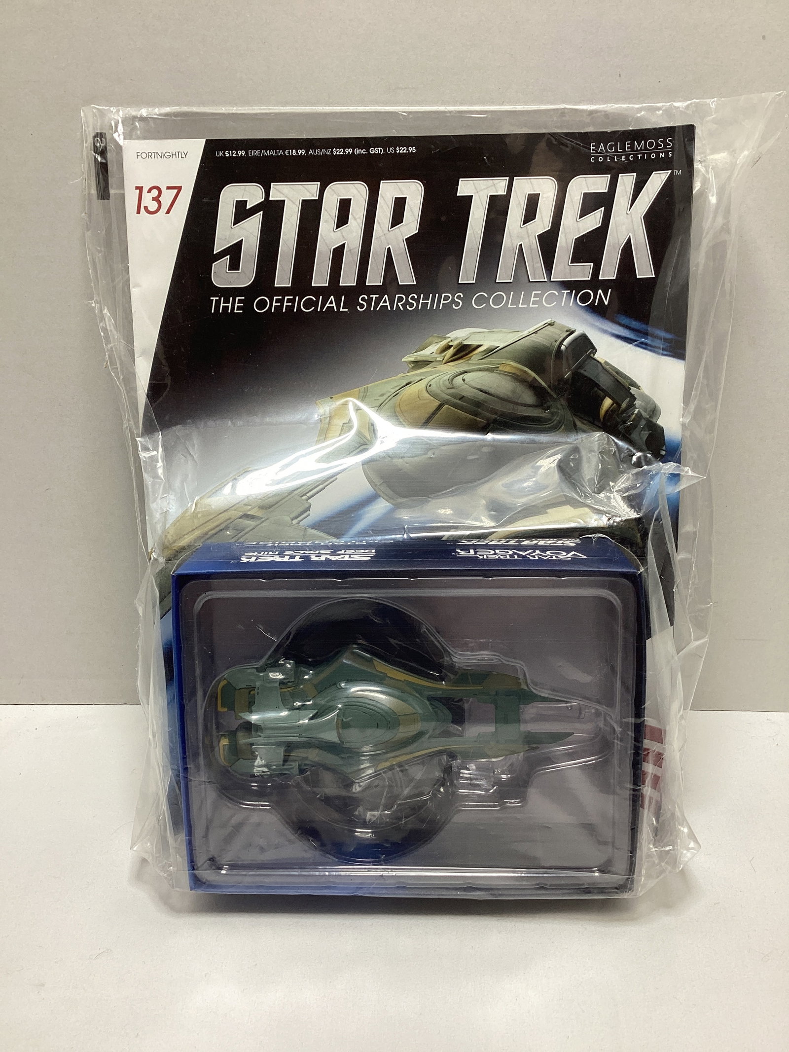 Four Sealed Eaglemoss Star Trek Diecast Starships with Magazines - 8