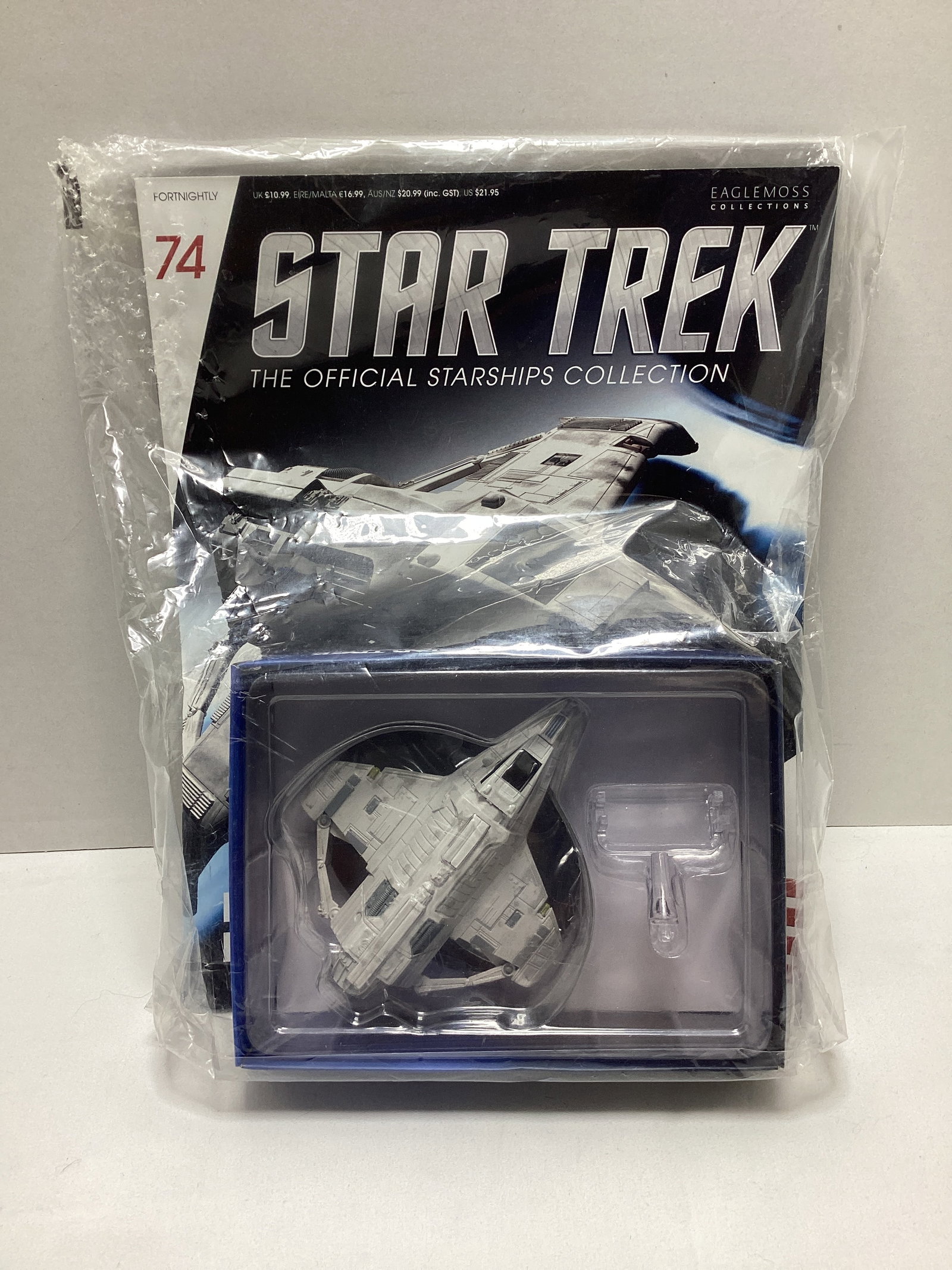 Four Sealed Eaglemoss Star Trek Diecast Starships with Magazines - 8