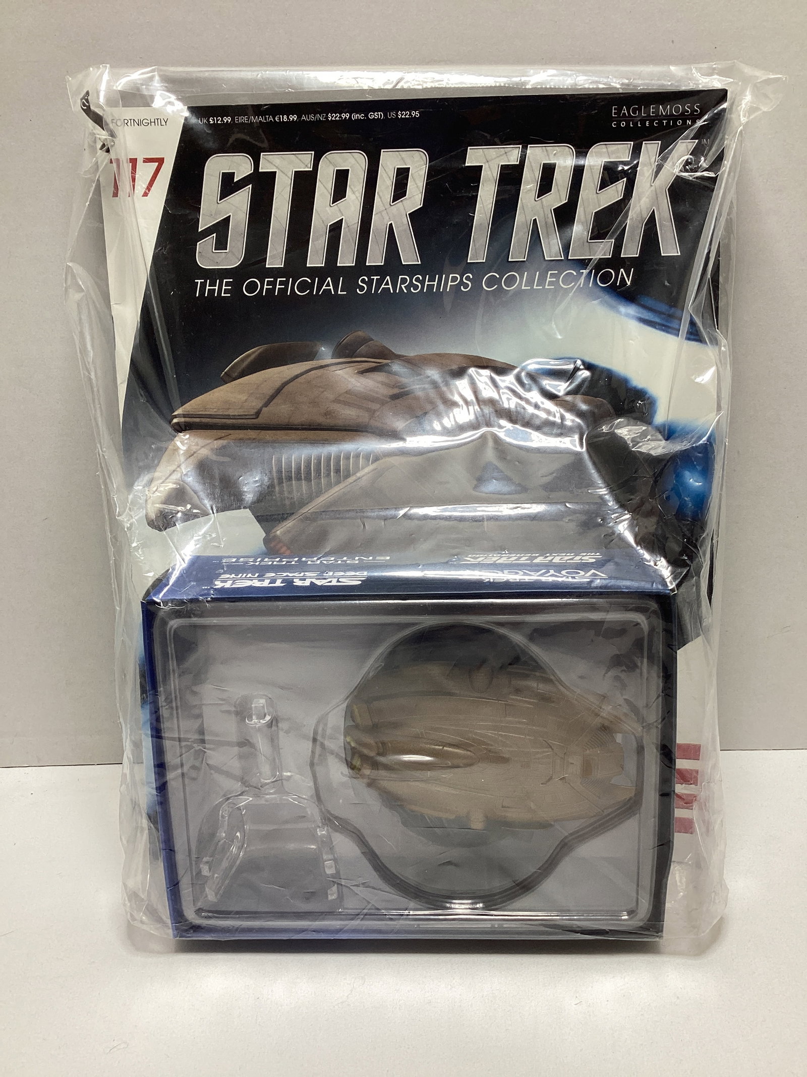 Four Sealed Eaglemoss Star Trek Diecast Starships with Magazines - 8