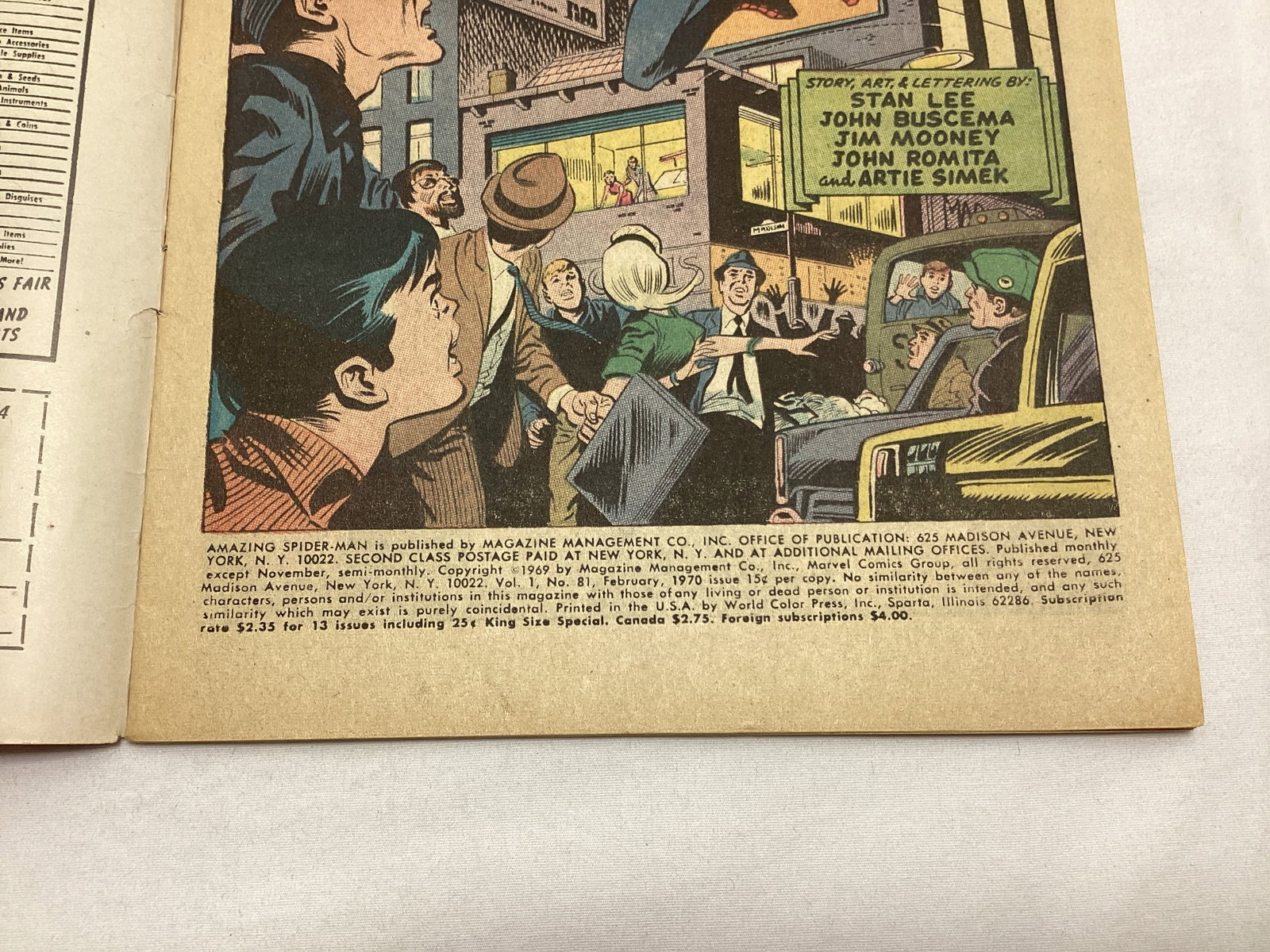 The Amazing Spider-Man 81 Marvel Comic Book - 7