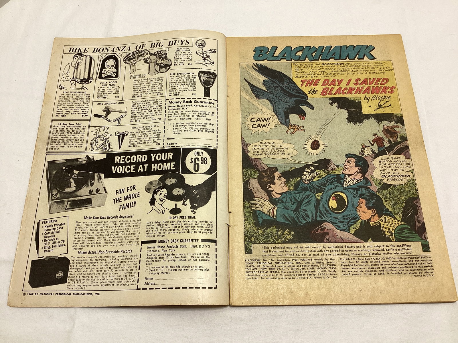 Blackhawk 176 DC Comic Book - 6