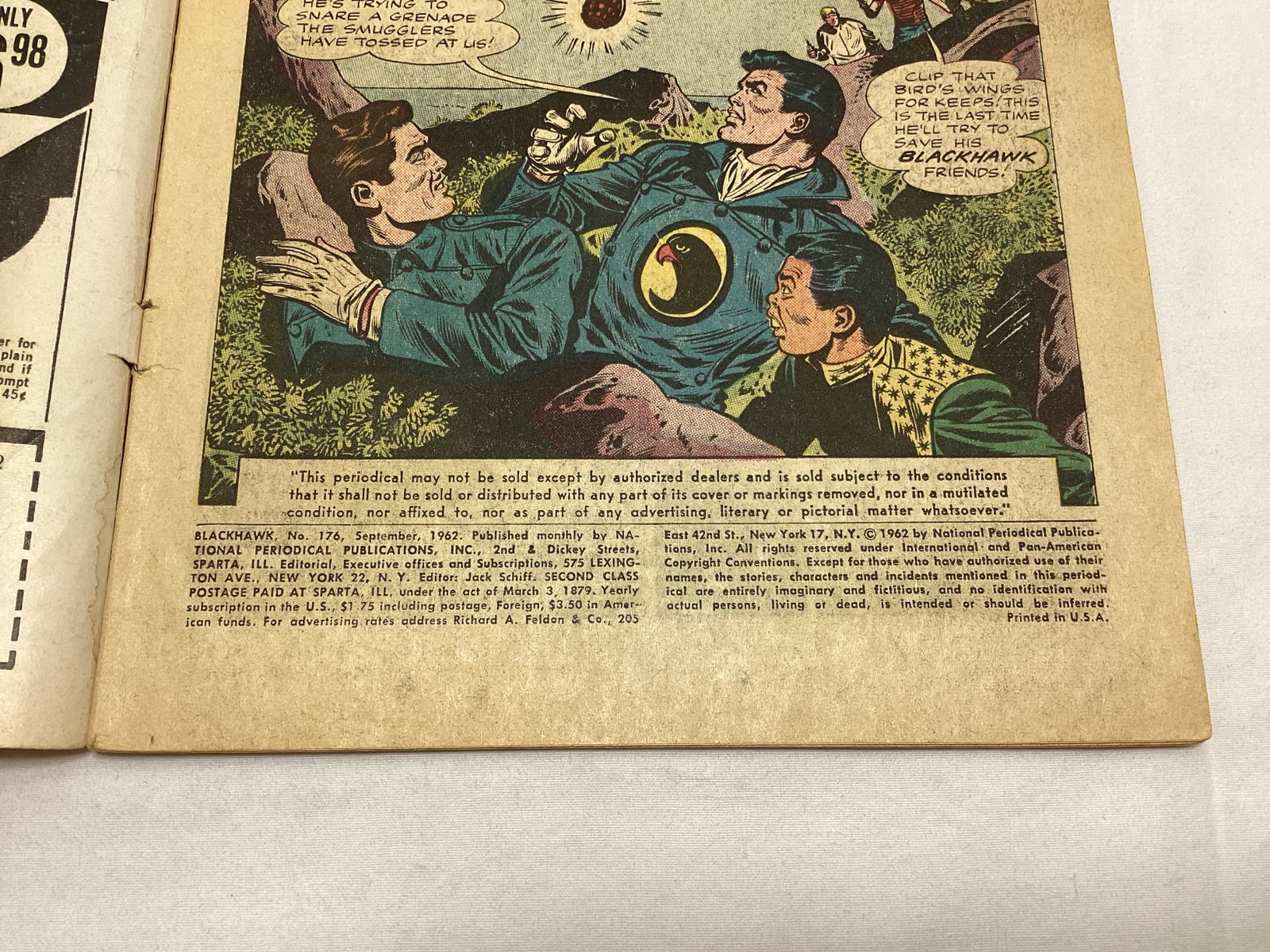 Blackhawk 176 DC Comic Book - 7