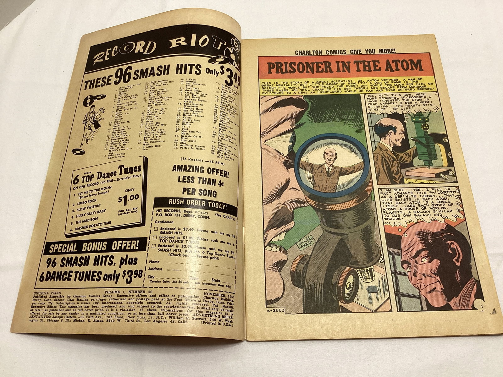 Unusual Tales 42 Charlton Comic Book - 6