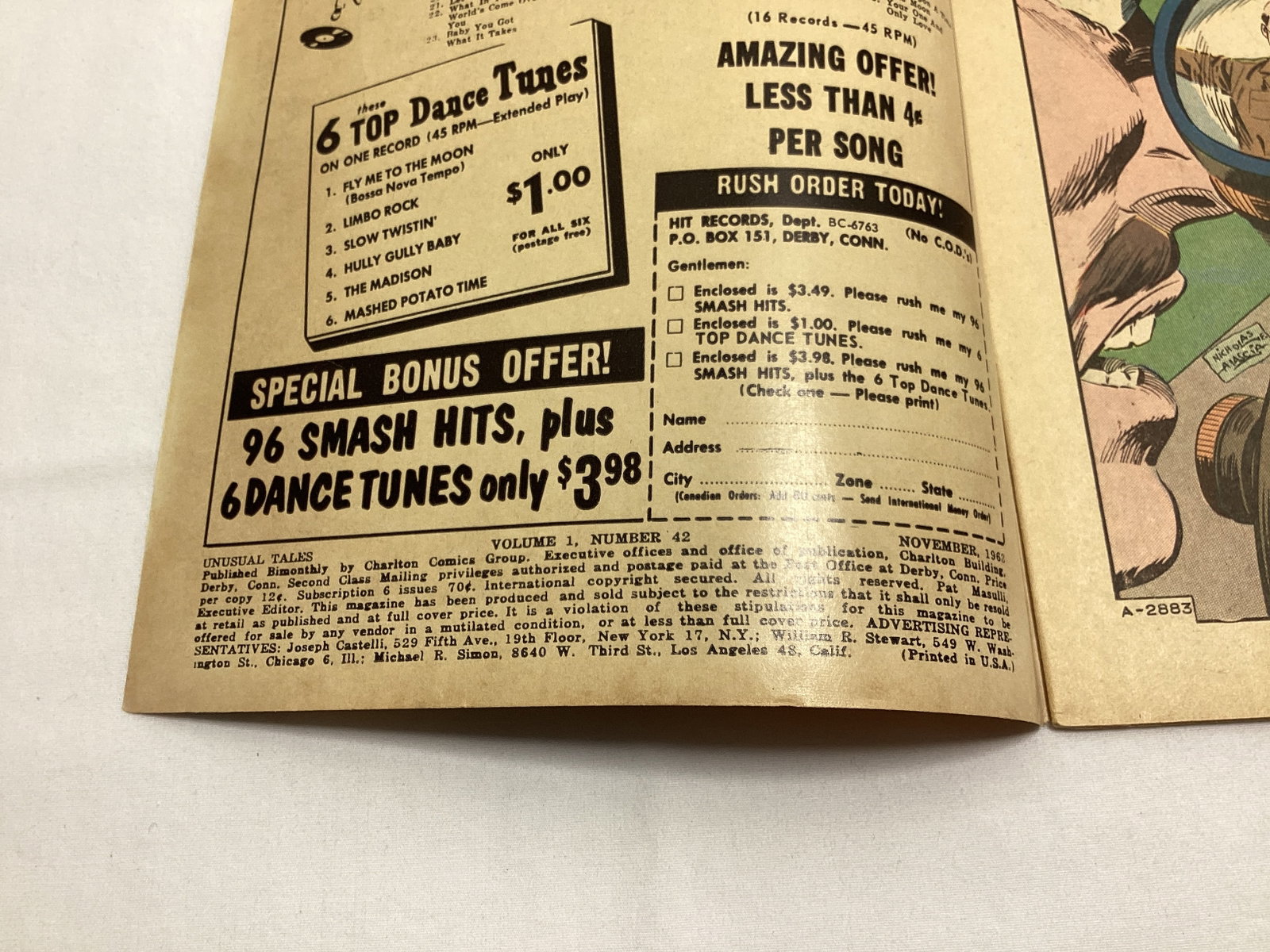 Unusual Tales 42 Charlton Comic Book - 7