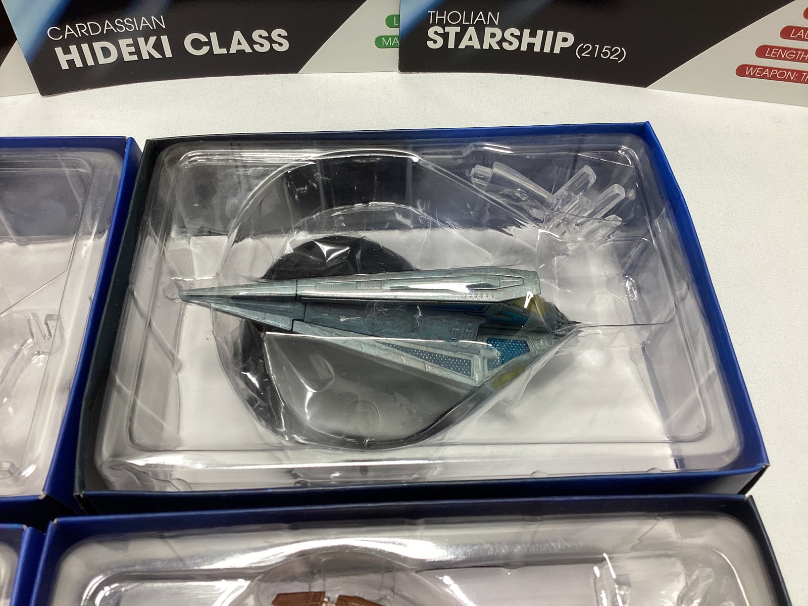Four Eaglemoss Star Trek Diecast Starships with Magazines - 5