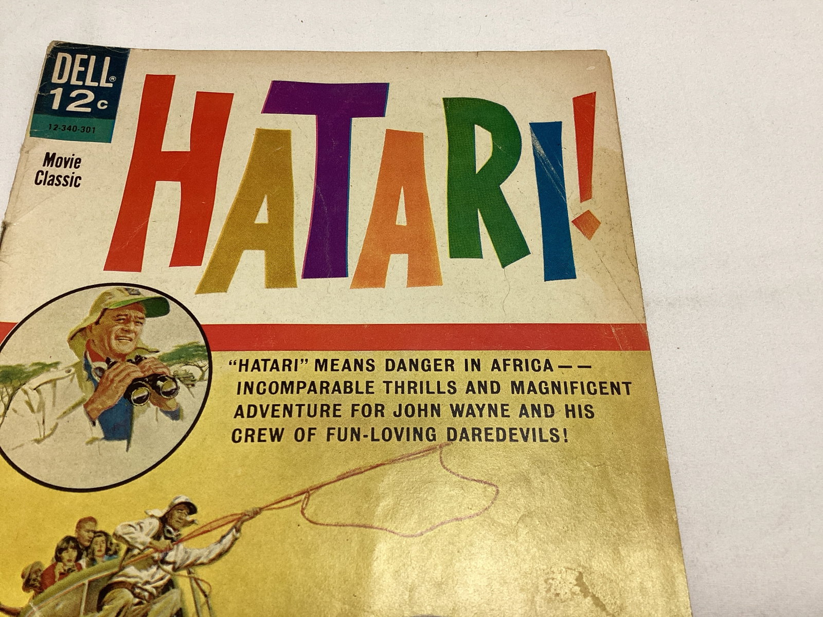 Hatari! 1 Dell Comic Book - 3