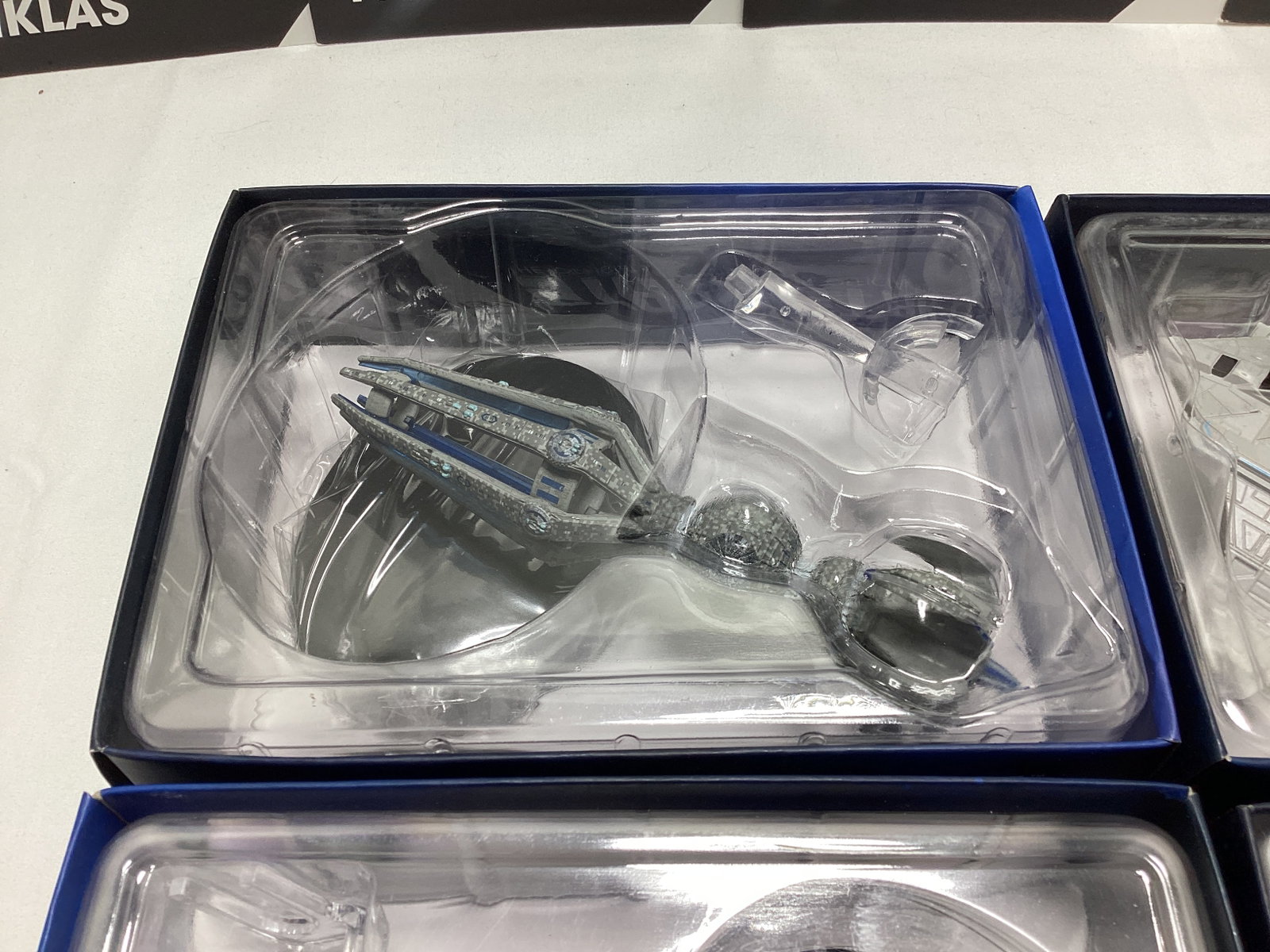 Four Eaglemoss Star Trek Diecast Starships with Magazines - 6