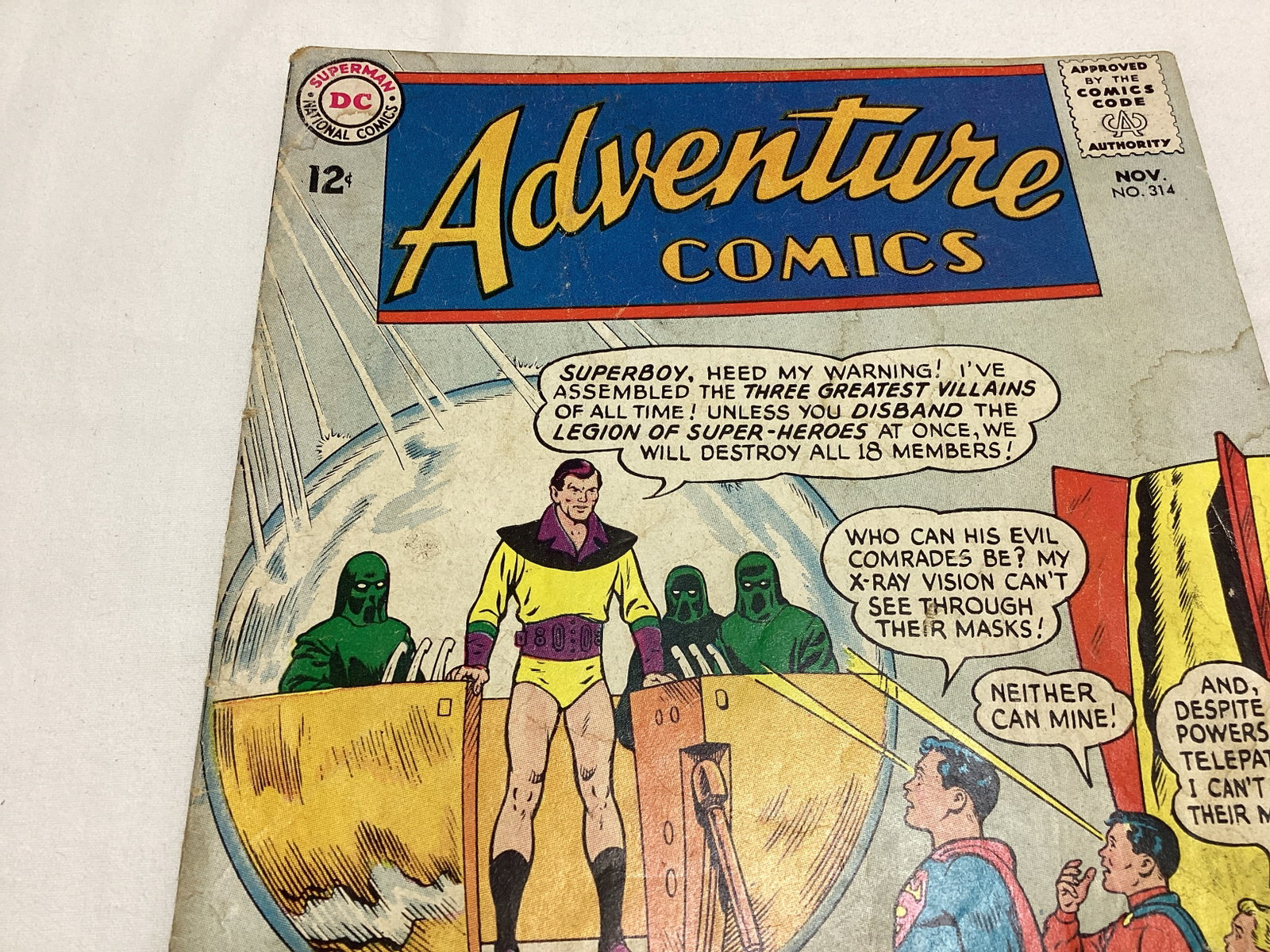 Adventure Comics 314 DC Superboy Comic Book - 2