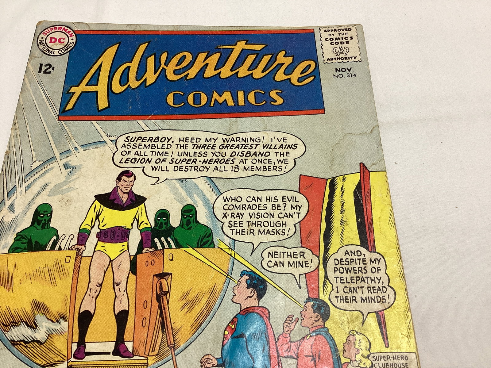 Adventure Comics 314 DC Superboy Comic Book - 3