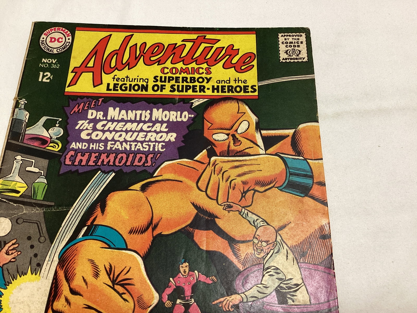 Adventure Comics 362 DC Superboy Comic Book - 3