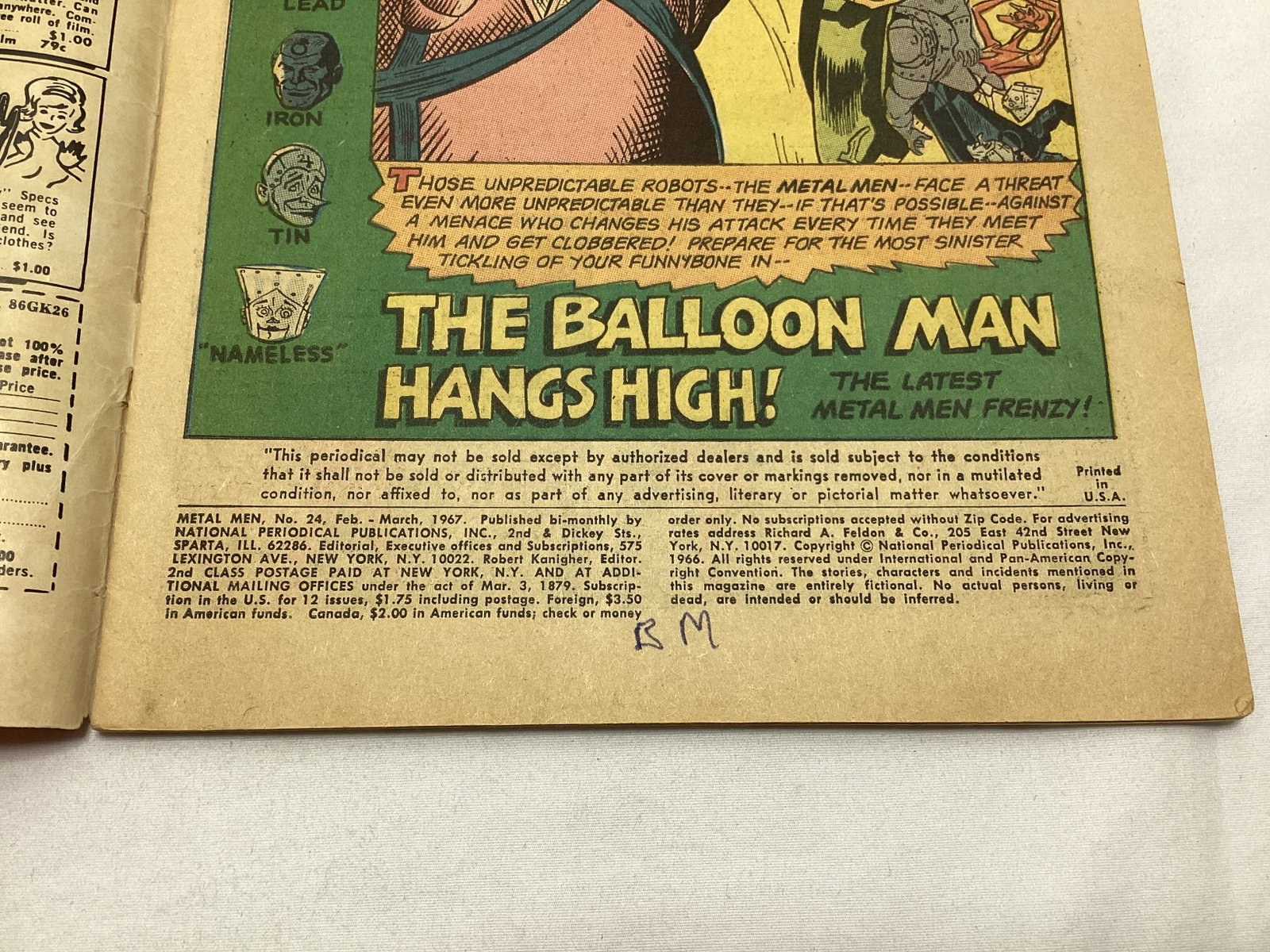 Metal Men 24 DC Comic Book - 7