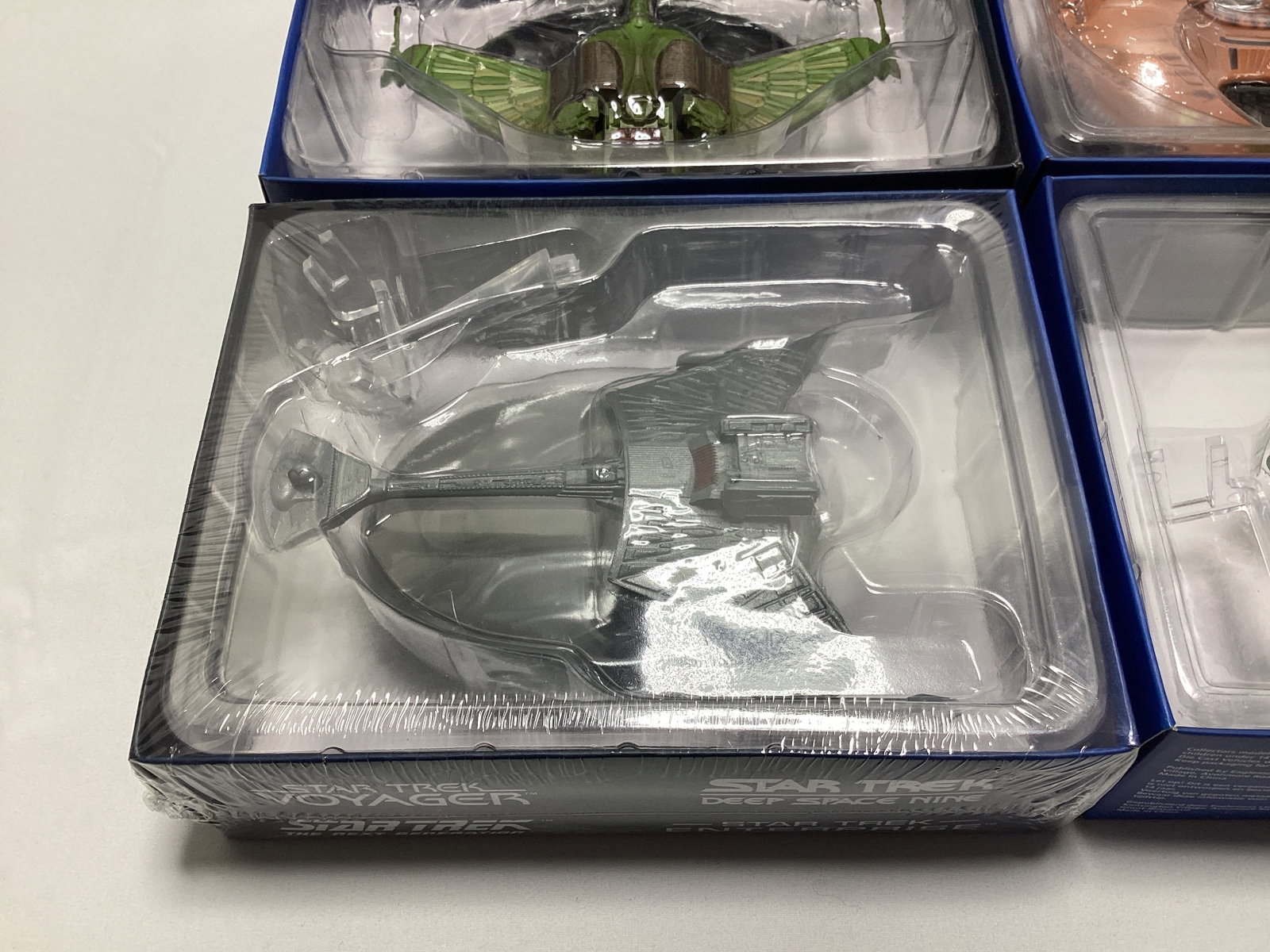 Four Eaglemoss Star Trek Diecast Starships with Magazines - 7