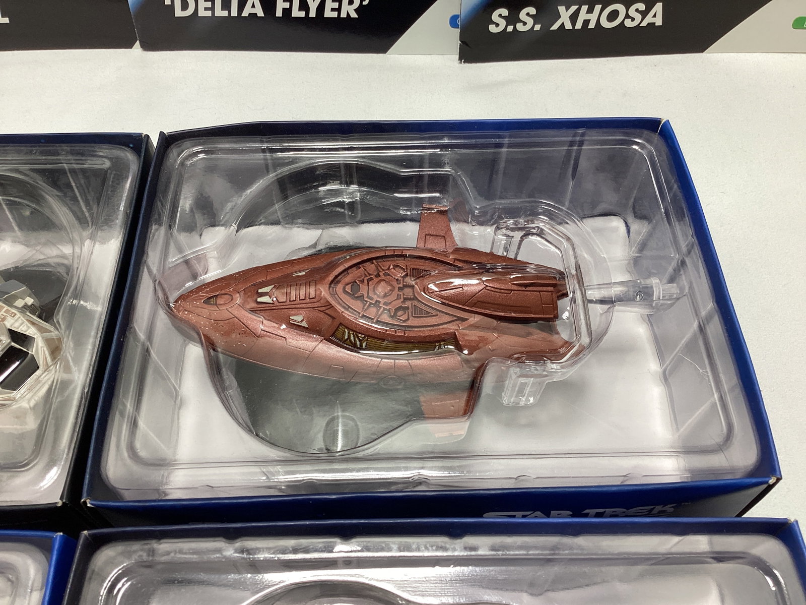 Four Eaglemoss Star Trek Diecast Starships with Magazines - 5