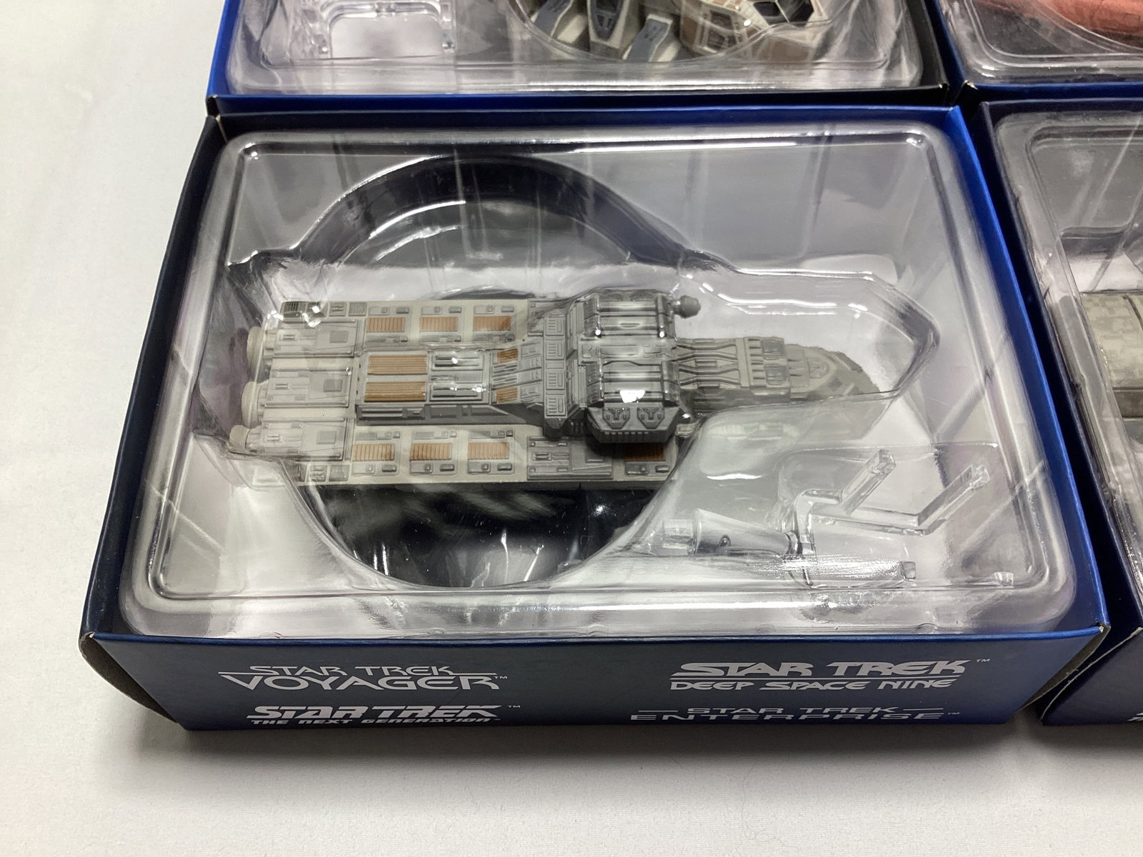 Four Eaglemoss Star Trek Diecast Starships with Magazines - 7