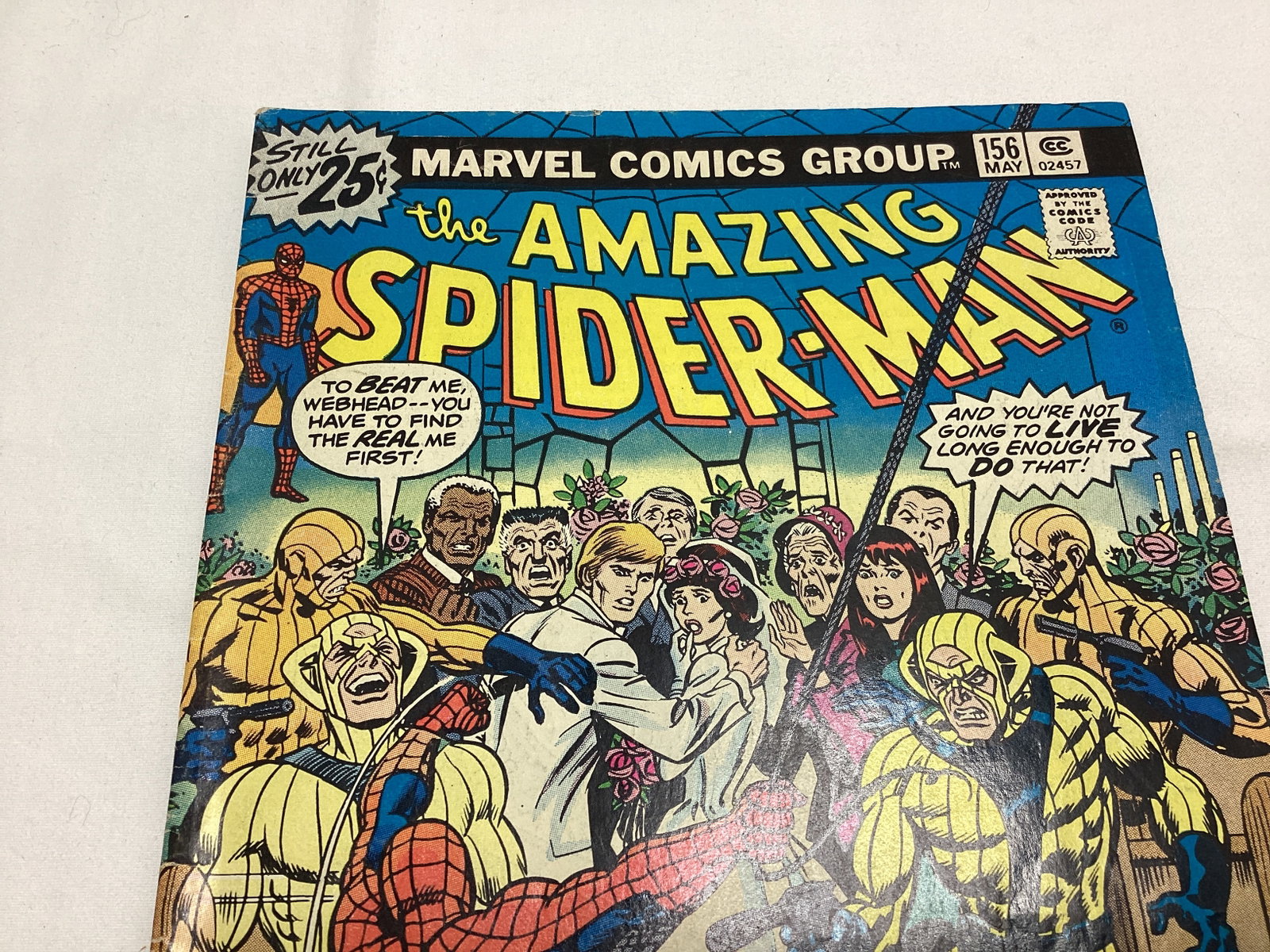 The Amazing Spider-Man 156 Marvel Comic Book - 2