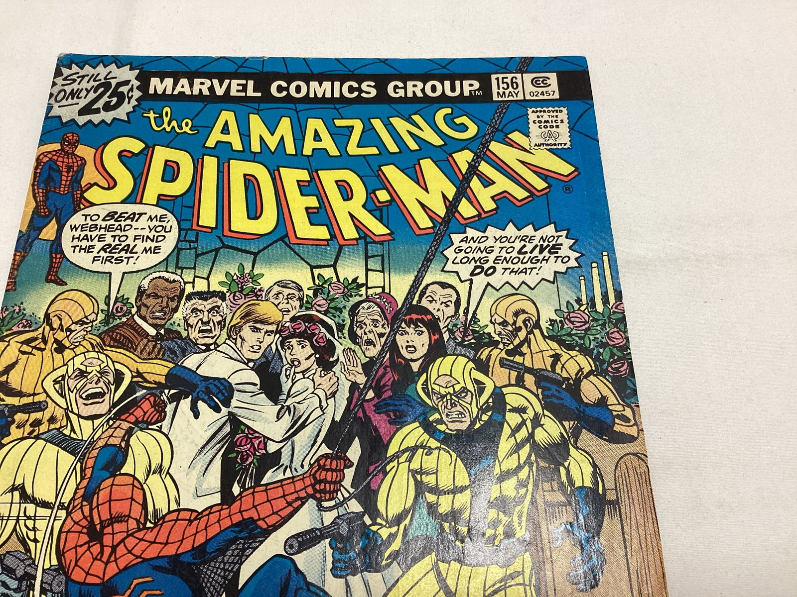 The Amazing Spider-Man 156 Marvel Comic Book - 3