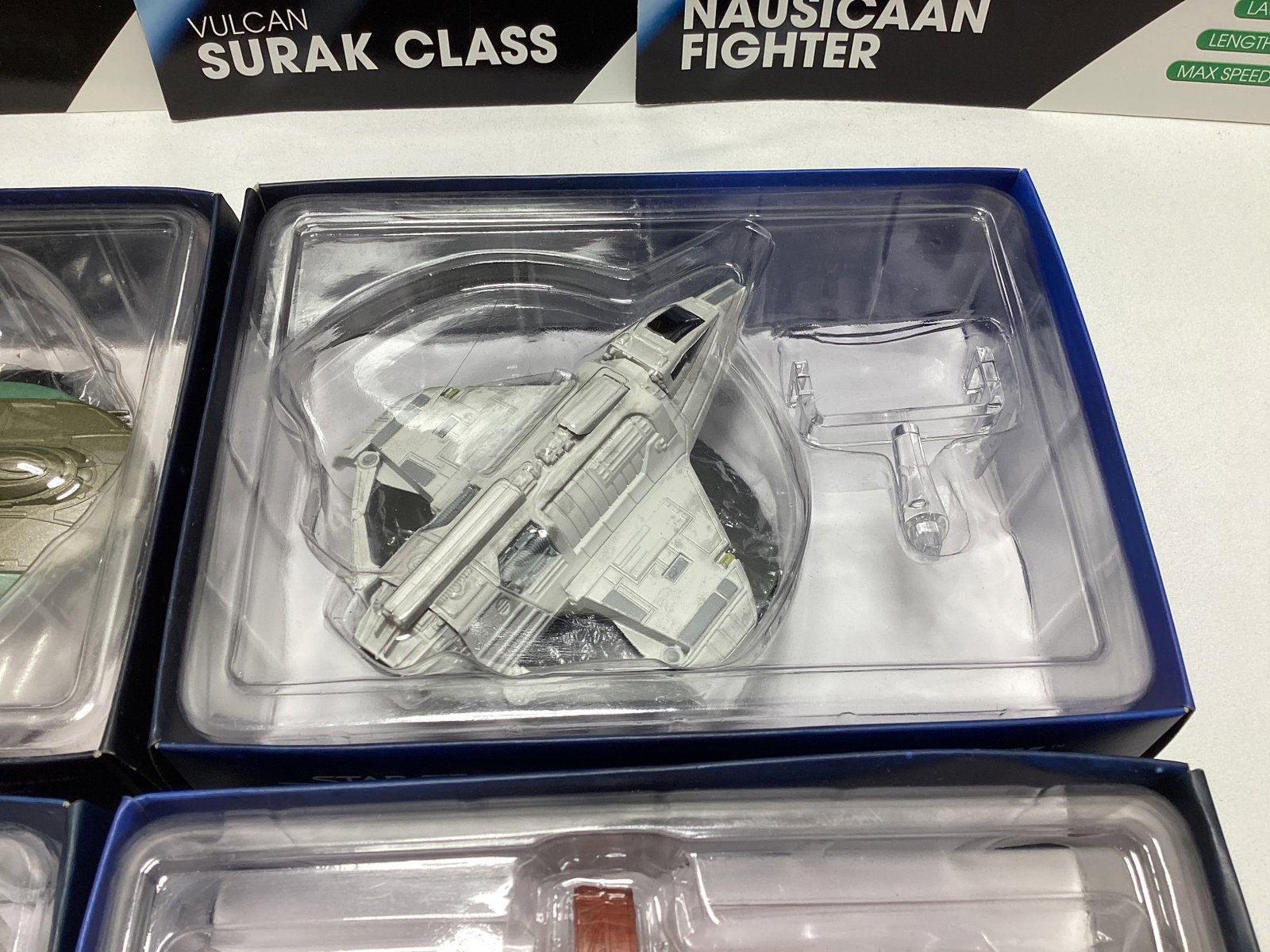 Four Eaglemoss Star Trek Diecast Starships with Magazines - 5