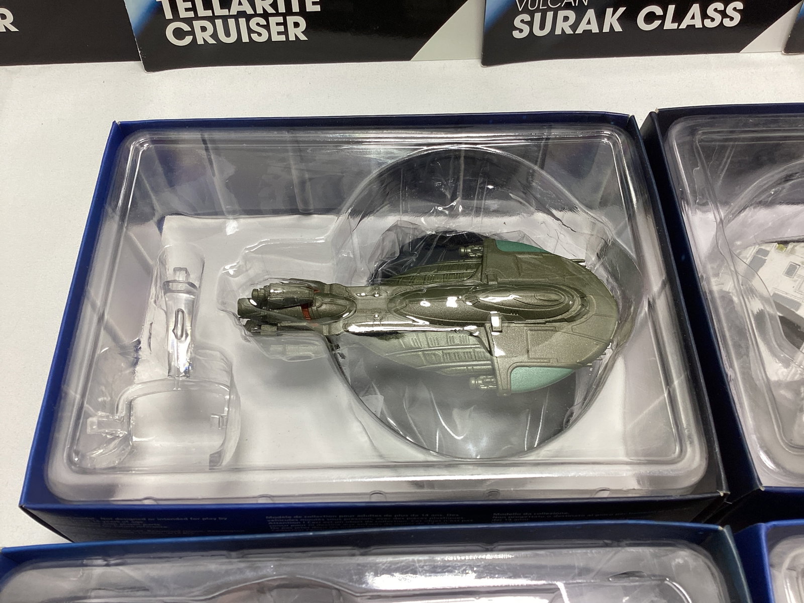 Four Eaglemoss Star Trek Diecast Starships with Magazines - 6