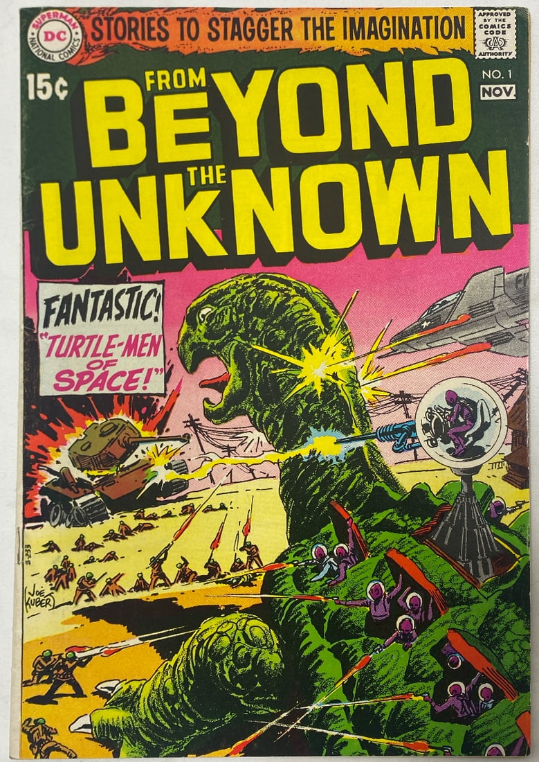 From Beyond the Unknown 1 DC Comic Book (1 of 8)