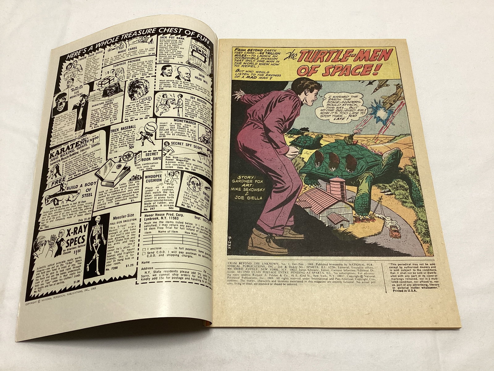 From Beyond the Unknown 1 DC Comic Book - 6