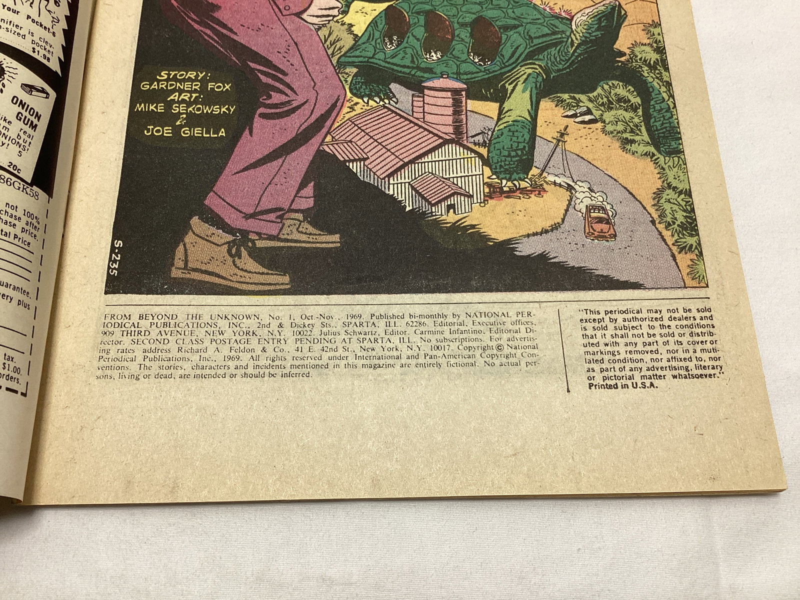 From Beyond the Unknown 1 DC Comic Book - 7