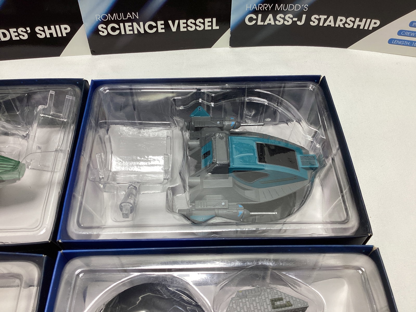 Four Eaglemoss Star Trek Diecast Starships with Magazines - 5