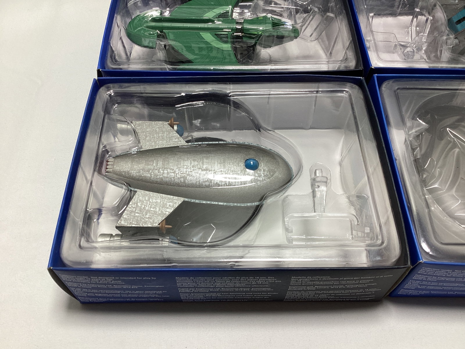 Four Eaglemoss Star Trek Diecast Starships with Magazines - 6