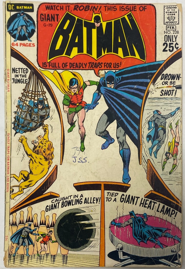 Giant Size Batman 228 DC Comic Book (1 of 8)