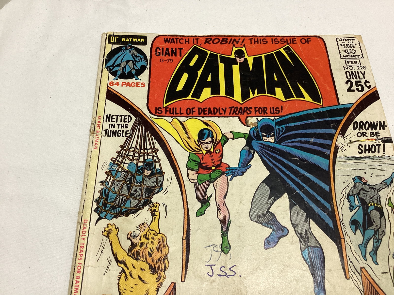 Giant Size Batman 228 DC Comic Book - 2