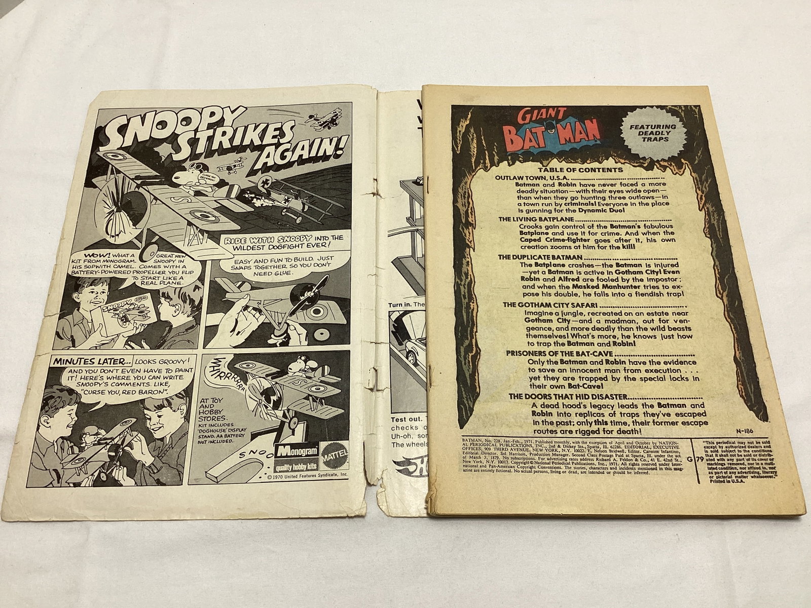 Giant Size Batman 228 DC Comic Book - 6