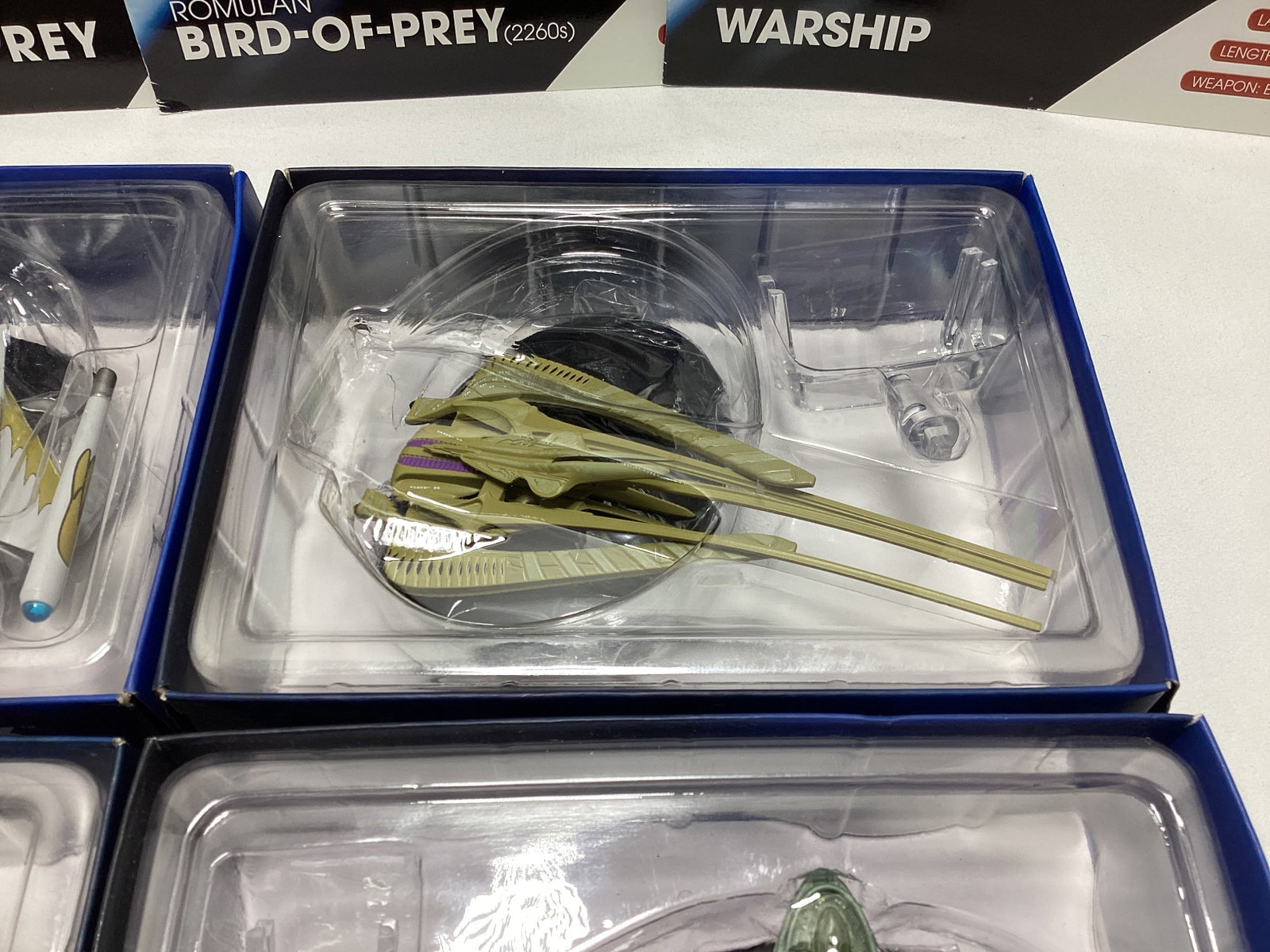 Four Eaglemoss Star Trek Diecast Starships with Magazines - 5