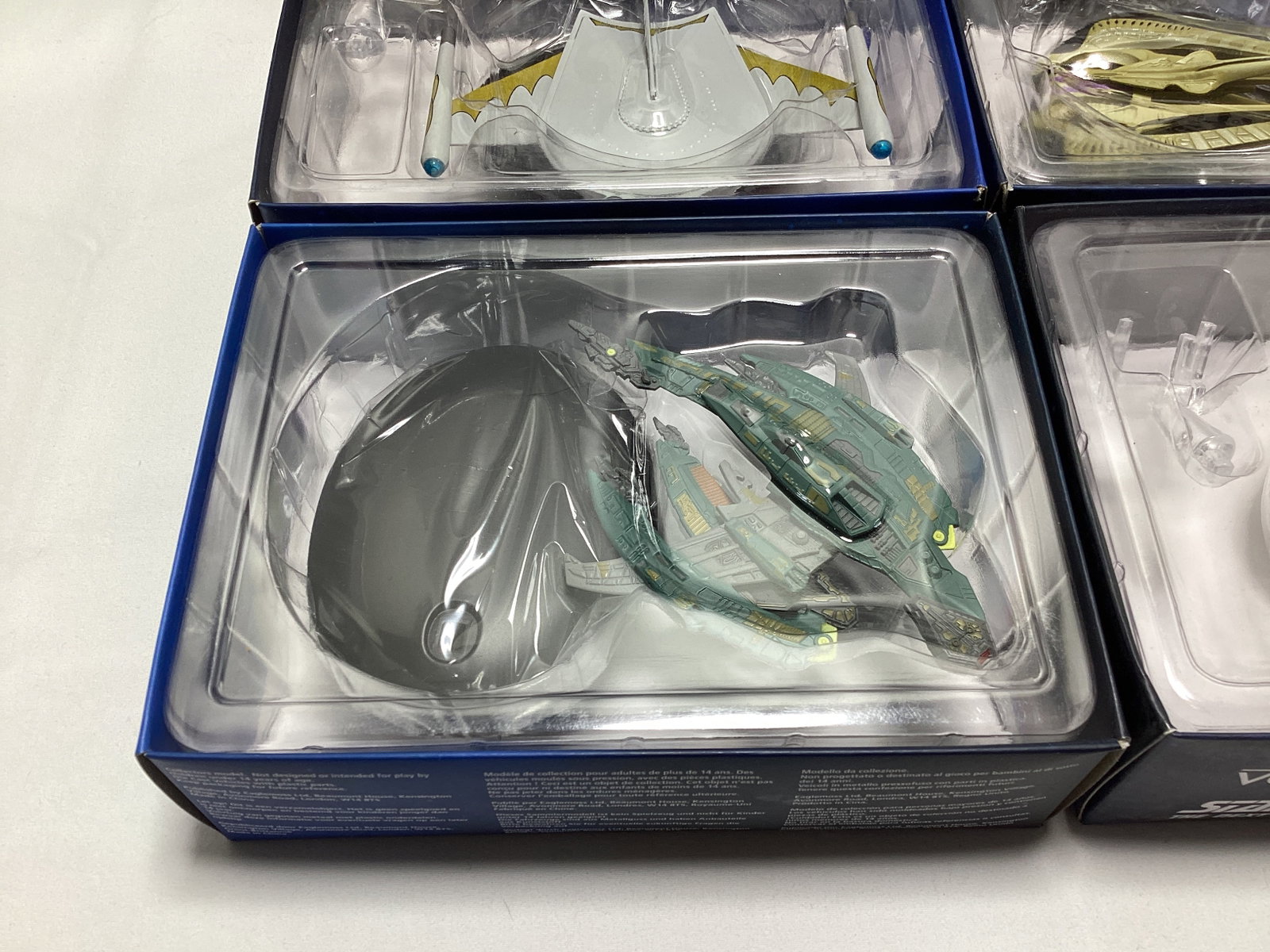 Four Eaglemoss Star Trek Diecast Starships with Magazines - 6