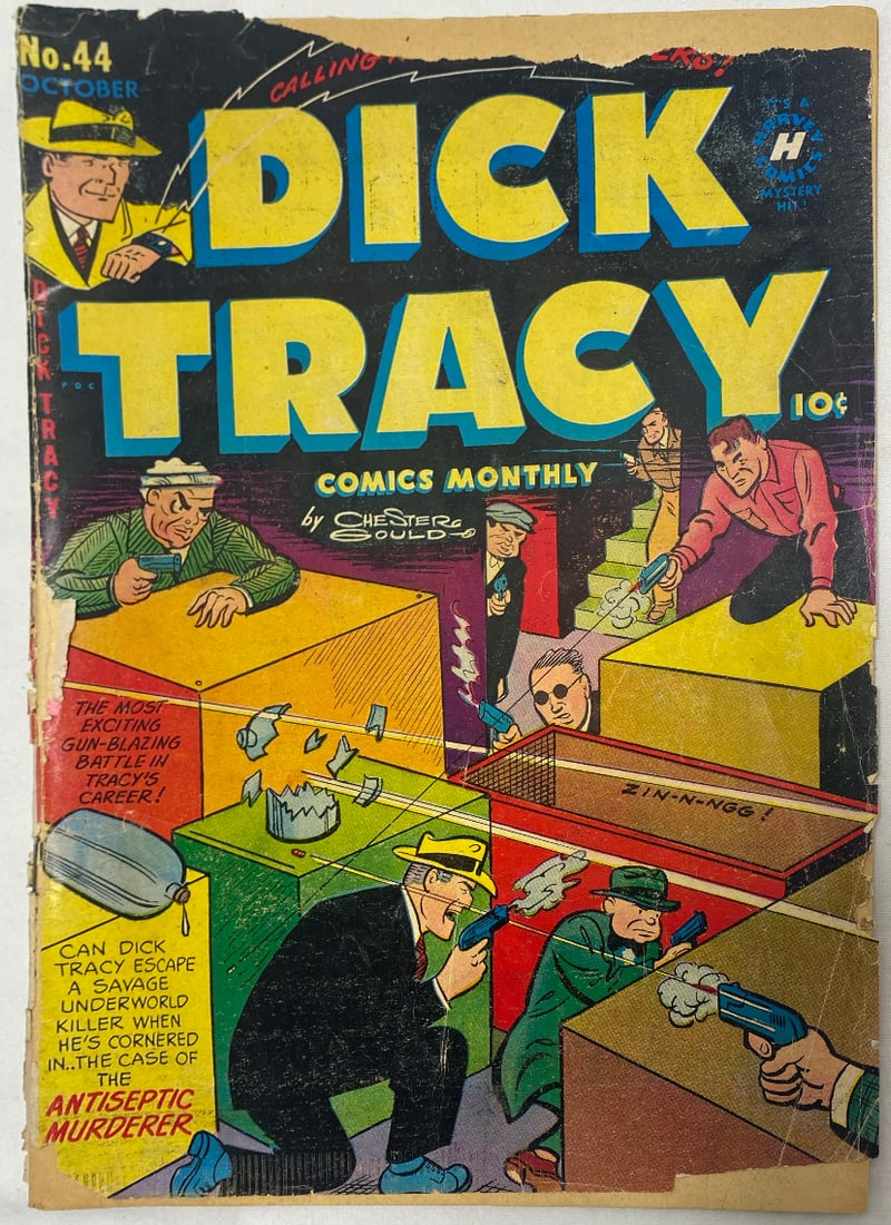Dick Tracy 44 Harvey Comic Book: 1951