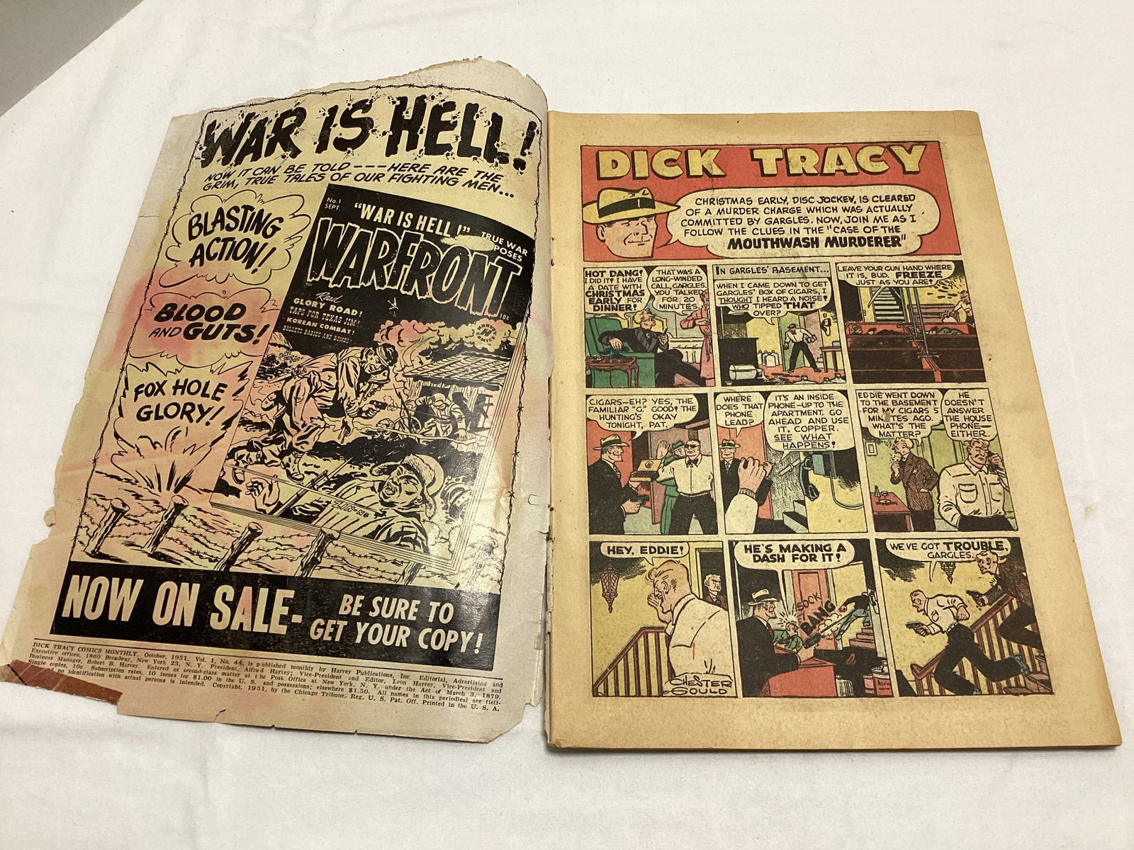 Dick Tracy 44 Harvey Comic Book - 6