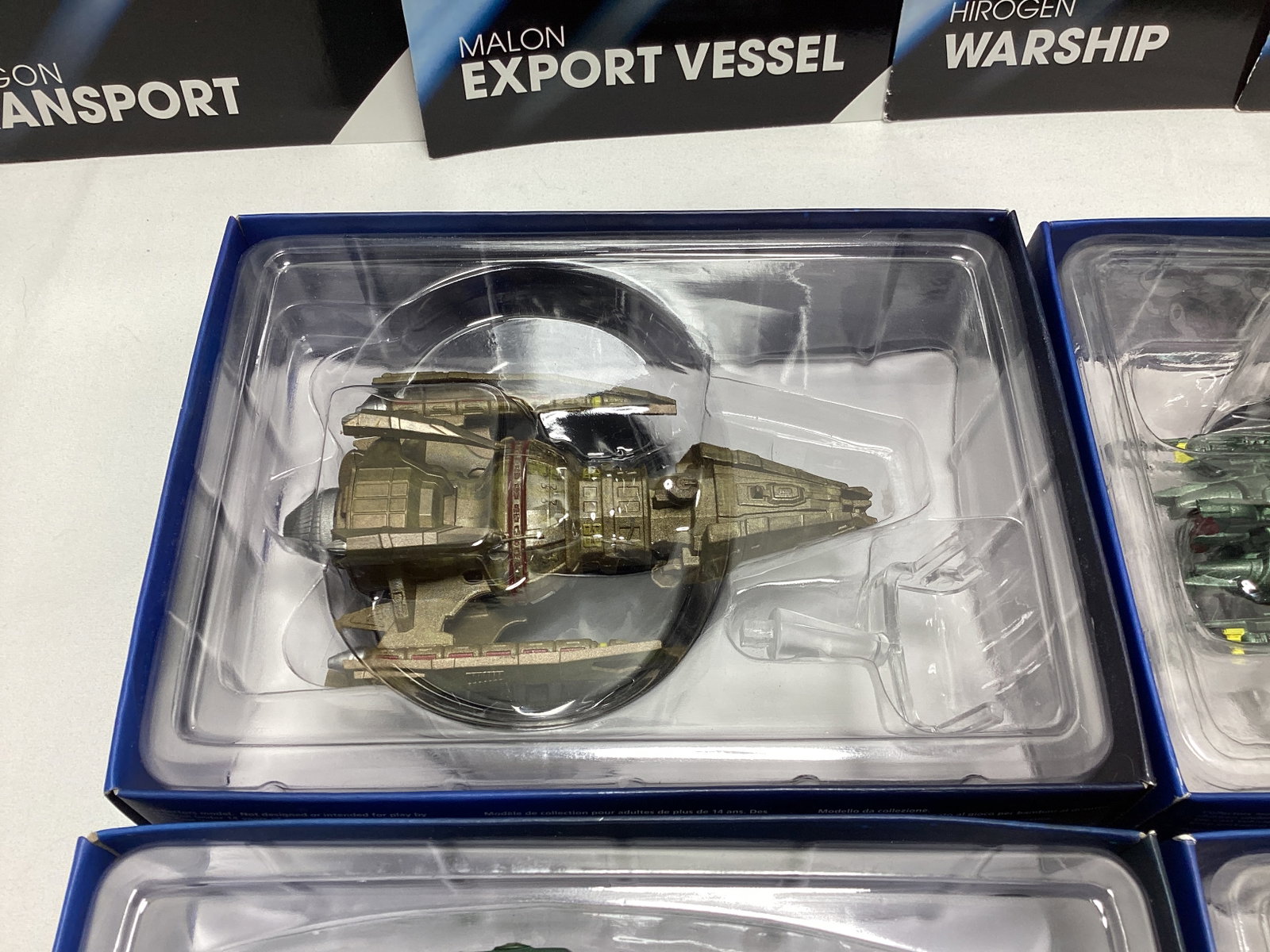 Four Eaglemoss Star Trek Diecast Starships with Magazines - 6