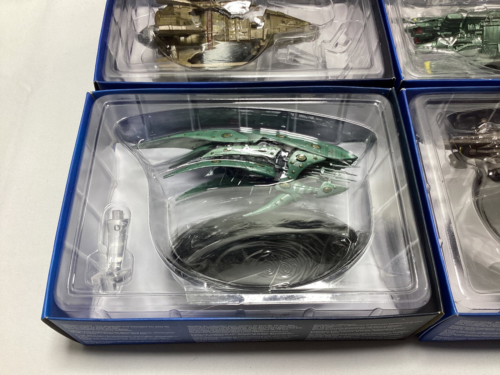 Four Eaglemoss Star Trek Diecast Starships with Magazines - 7