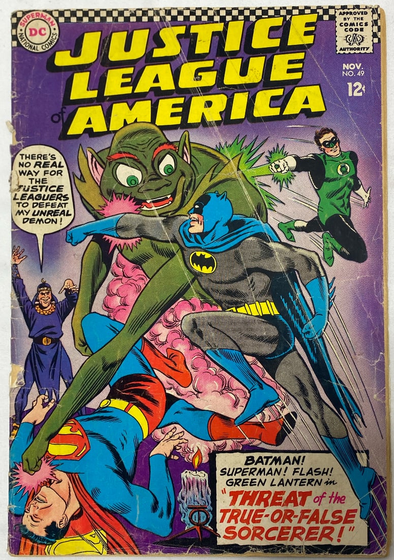 Justice League of America 49 DC Comic Book (1 of 8)