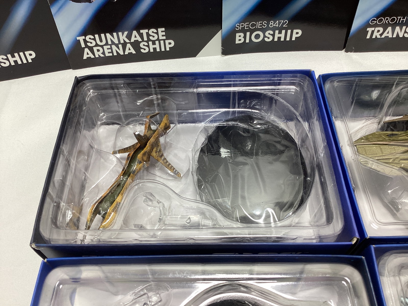 Four Eaglemoss Star Trek Diecast Starships with Magazines - 7