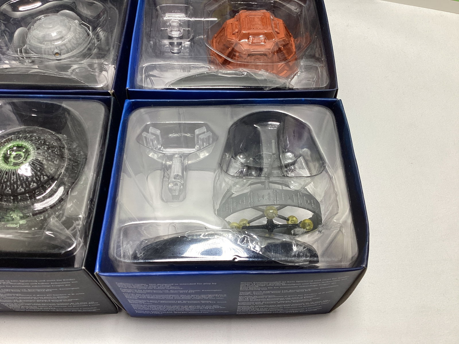 Four Eaglemoss Star Trek Diecast Starships with Magazines - 4