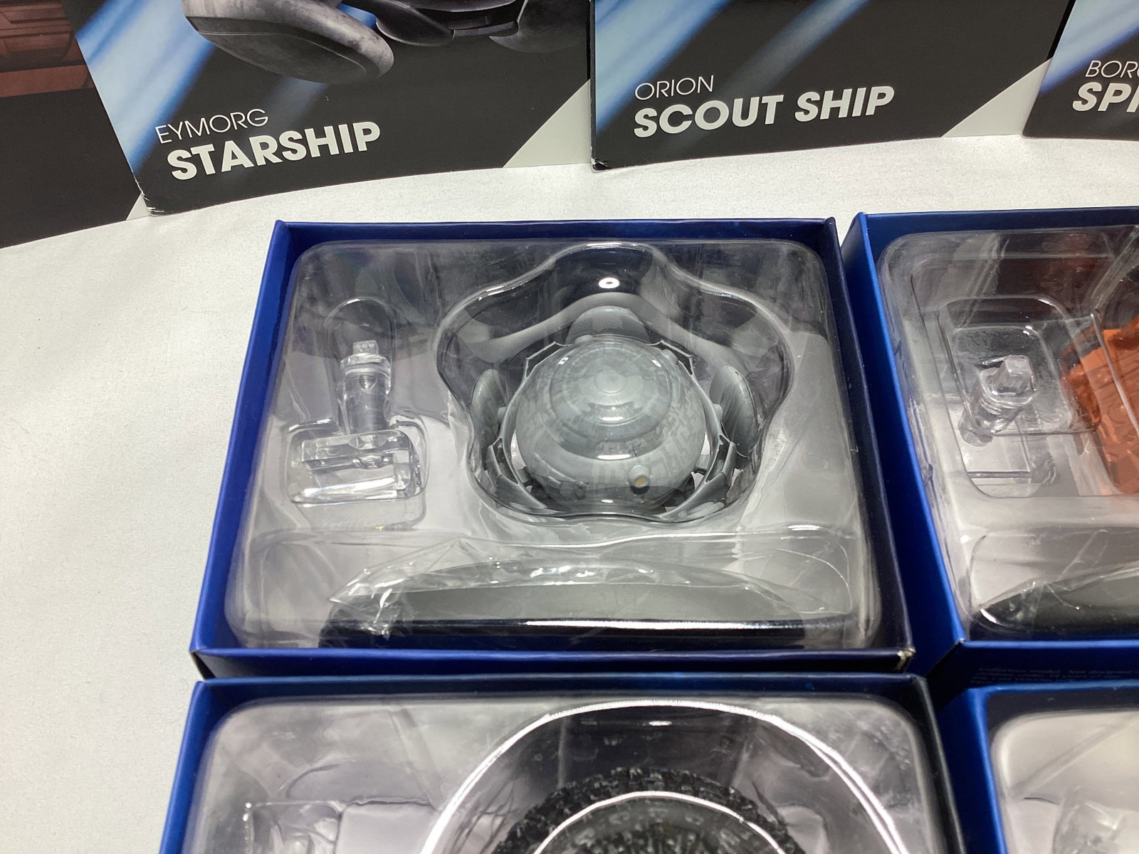 Four Eaglemoss Star Trek Diecast Starships with Magazines - 6