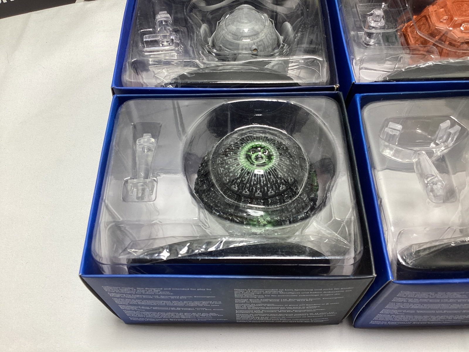 Four Eaglemoss Star Trek Diecast Starships with Magazines - 7