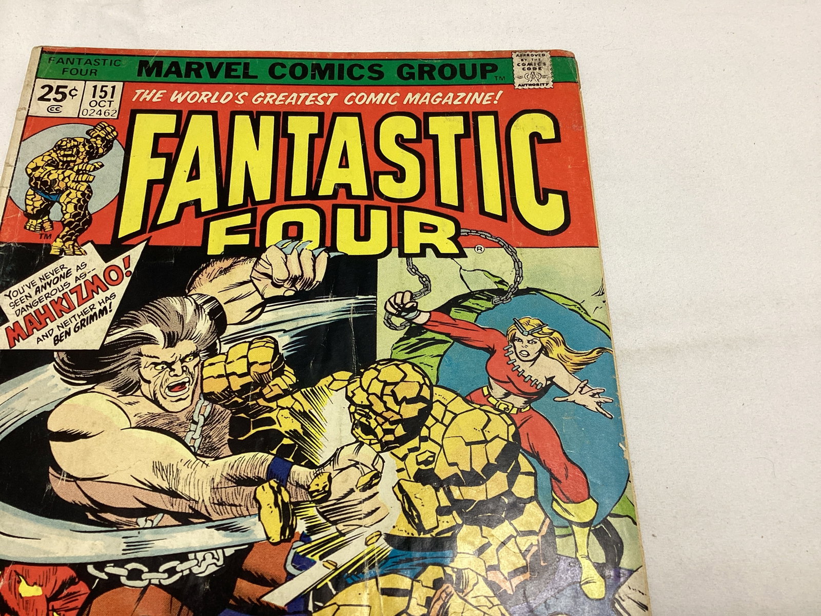 Fantastic Four 151 Marvel Comic Book - 3