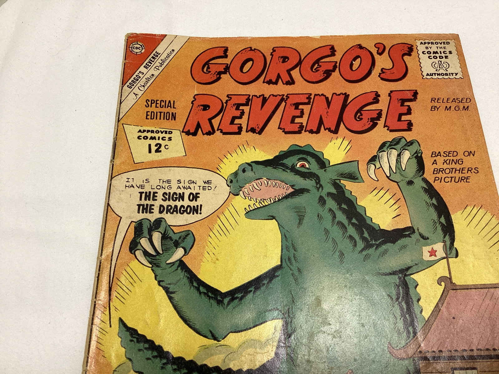 Gorgo's Revenge 1 Charlton Comic Book - 2