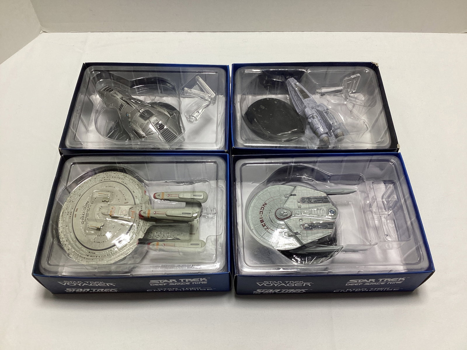 Four Eaglemoss Star Trek Diecast Starships (1 of 5)