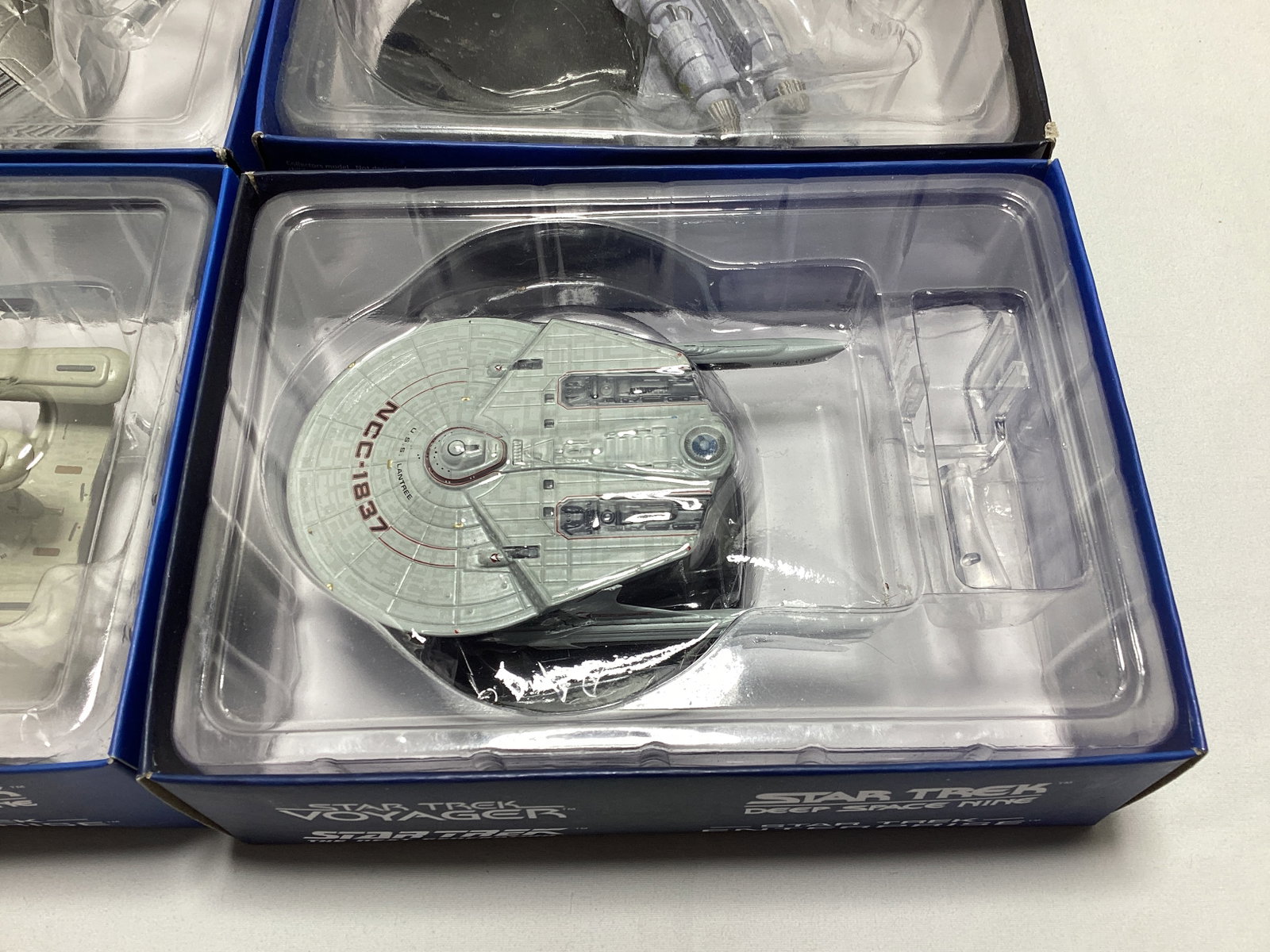 Four Eaglemoss Star Trek Diecast Starships - 2