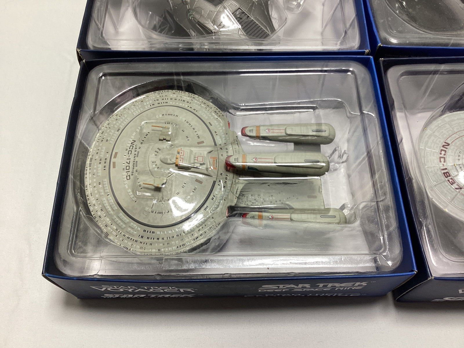 Four Eaglemoss Star Trek Diecast Starships - 4