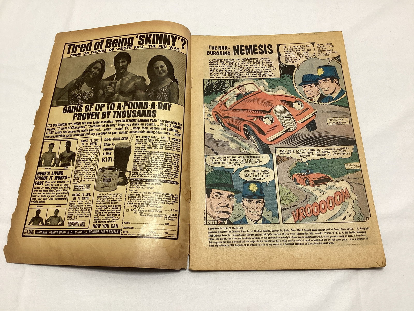 Grand Prix 30 Charlton Comic Book - 6