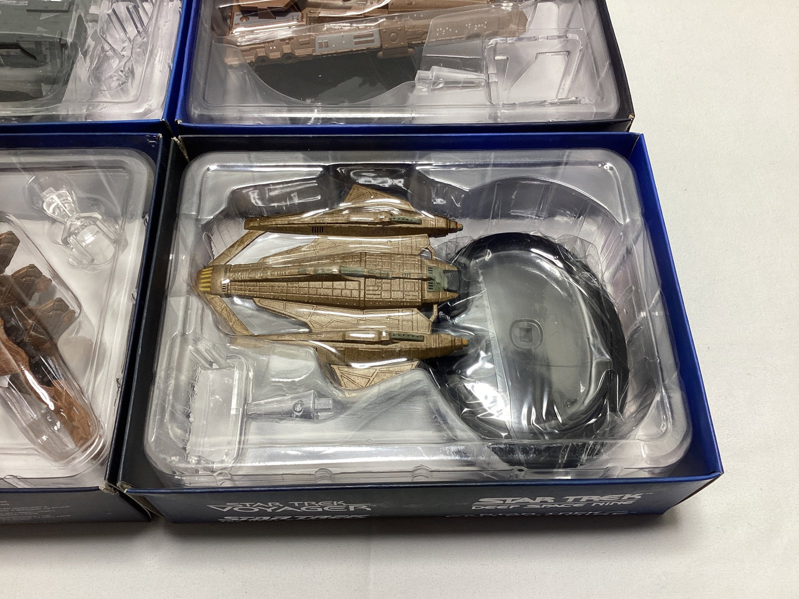 Four Eaglemoss Star Trek Diecast Starships - 2