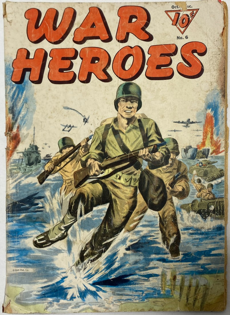 War Heroes 6 Dell Comic Book (1 of 8)