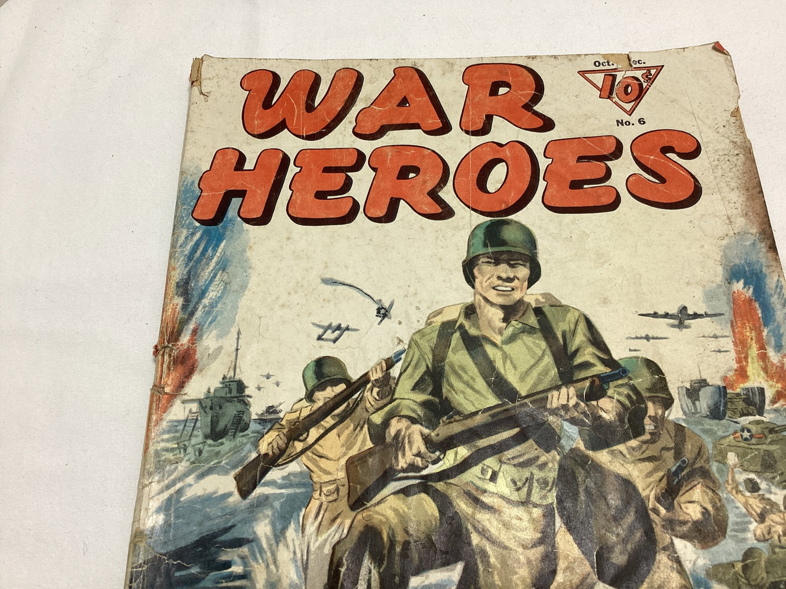 War Heroes 6 Dell Comic Book - 2